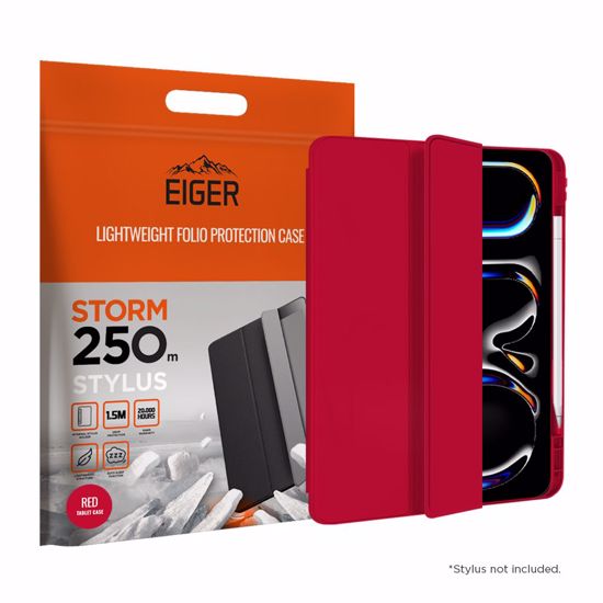 Picture of Eiger Eiger Storm 250m Stylus Case for iPad Pro 11 (2025) / (2024) in Red